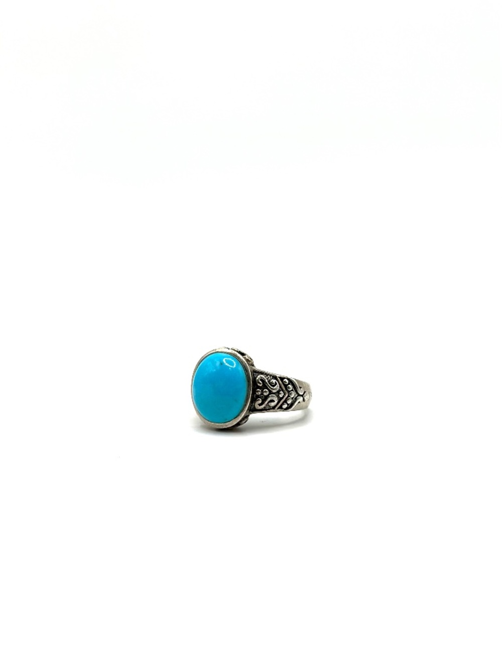 Vintage sterling silver filigree ring size 6.5